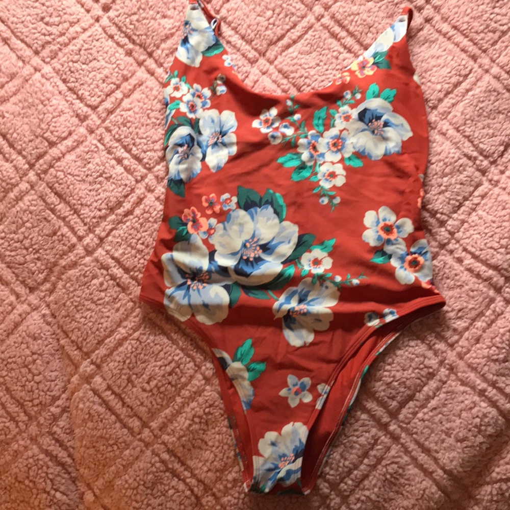 Aerie floral one piece